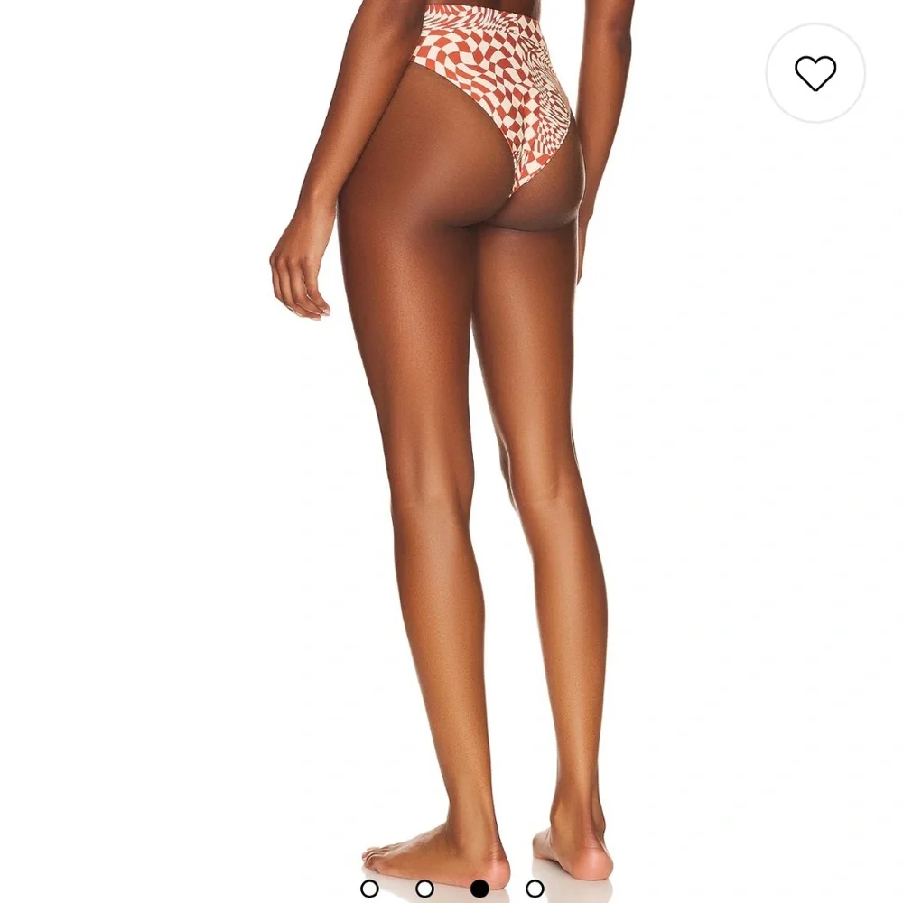 Stone Fox Swim Sumatra Bikini Bottom XS NWT | Caramel Cheeky Fit Indie Swim - Picture 2 of 4